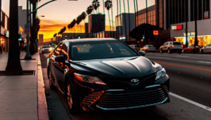 Black Toyota Camry Los Angeles Rental