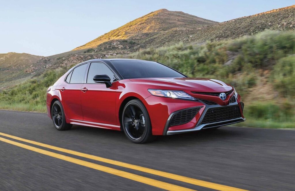 Toyoto Camry Red