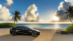 Tesla Model 3 Car Rental in Los Angeles