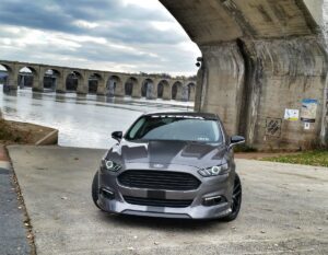 Ford Fusion Gray Car for rent in LA