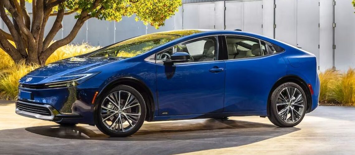 Toyota Prius rental car in LA